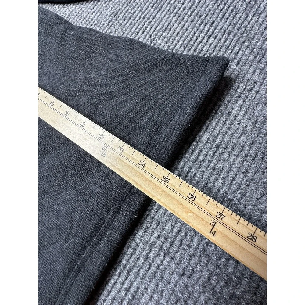 North Face Pullover Sweater Mens Medium Black Half Zip Fleece Outdoor Pocket Zip